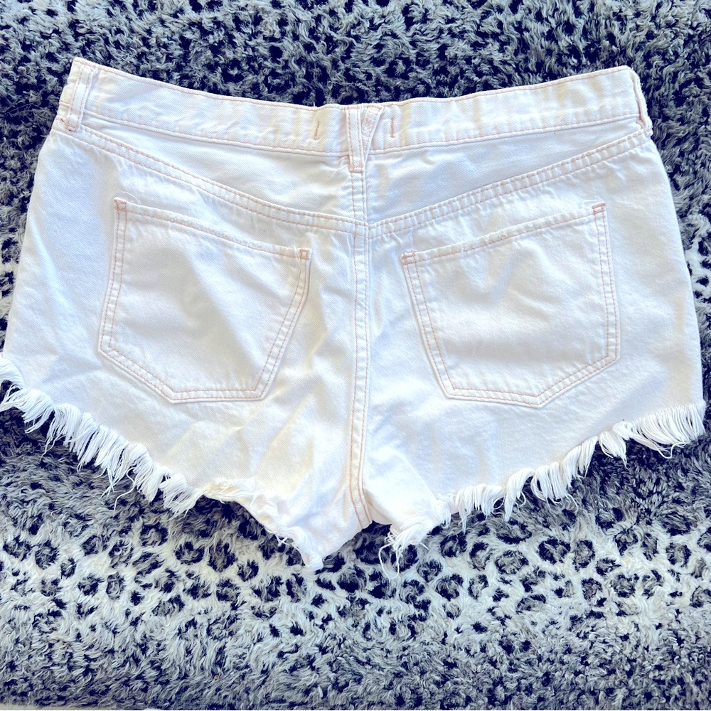 Pre loved Free People high waisted cut off shorts